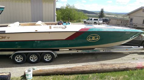 gucci aronow powerboat|90 Aronow 37' Gucci gold trim .